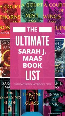 how to read sarah j maas books in order: exploring the intricate narrative structures of her epic fantasy series